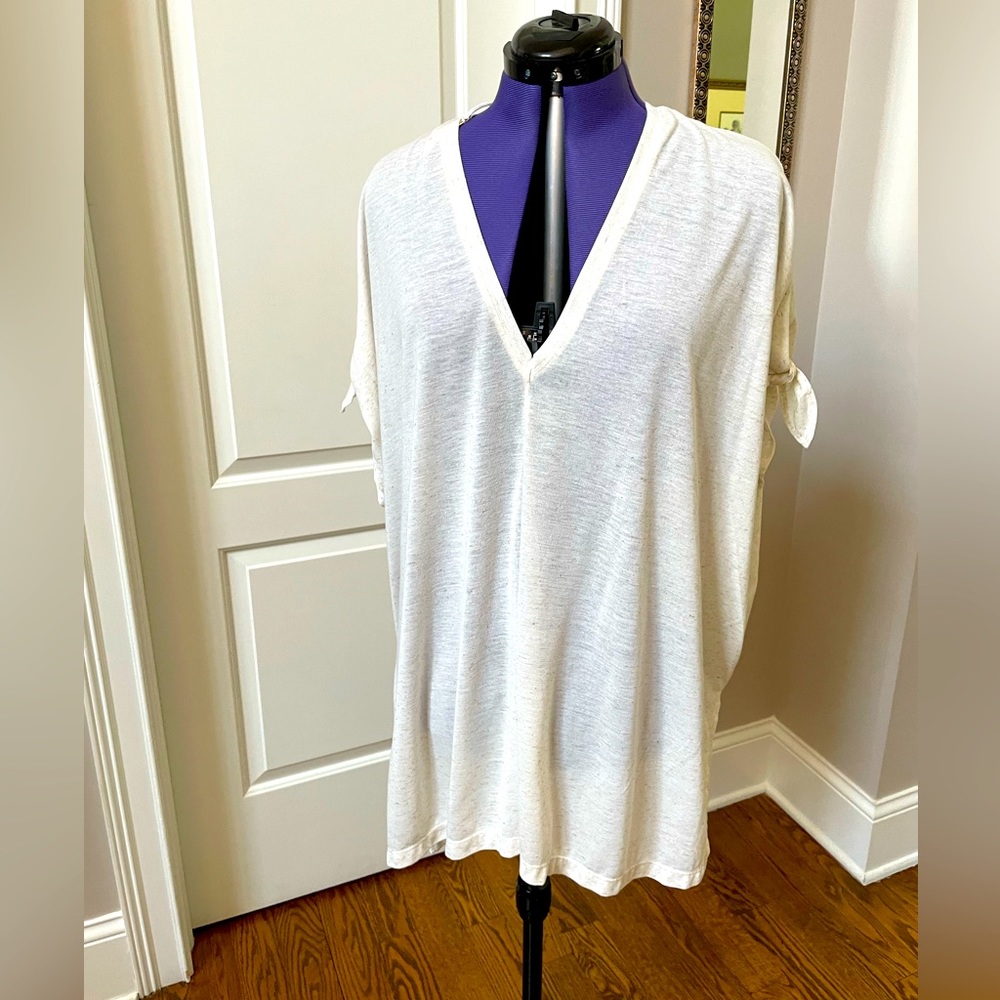 L’Space ivory cream cover up One Size